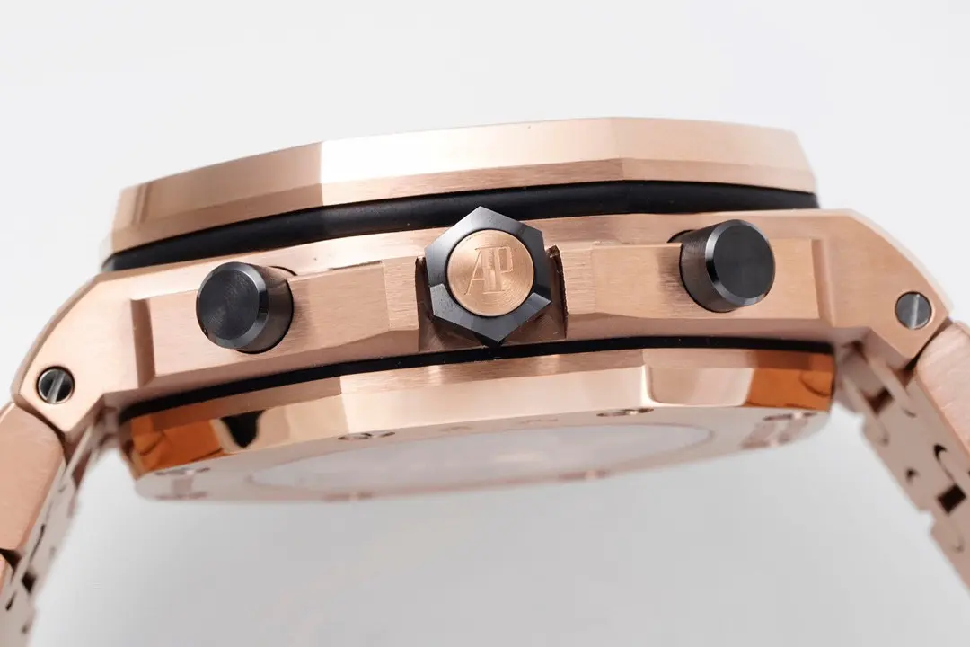 Audemars Piguet Royal Oak Offshore Rose Gold Blue Dial Chronograph - Image 7