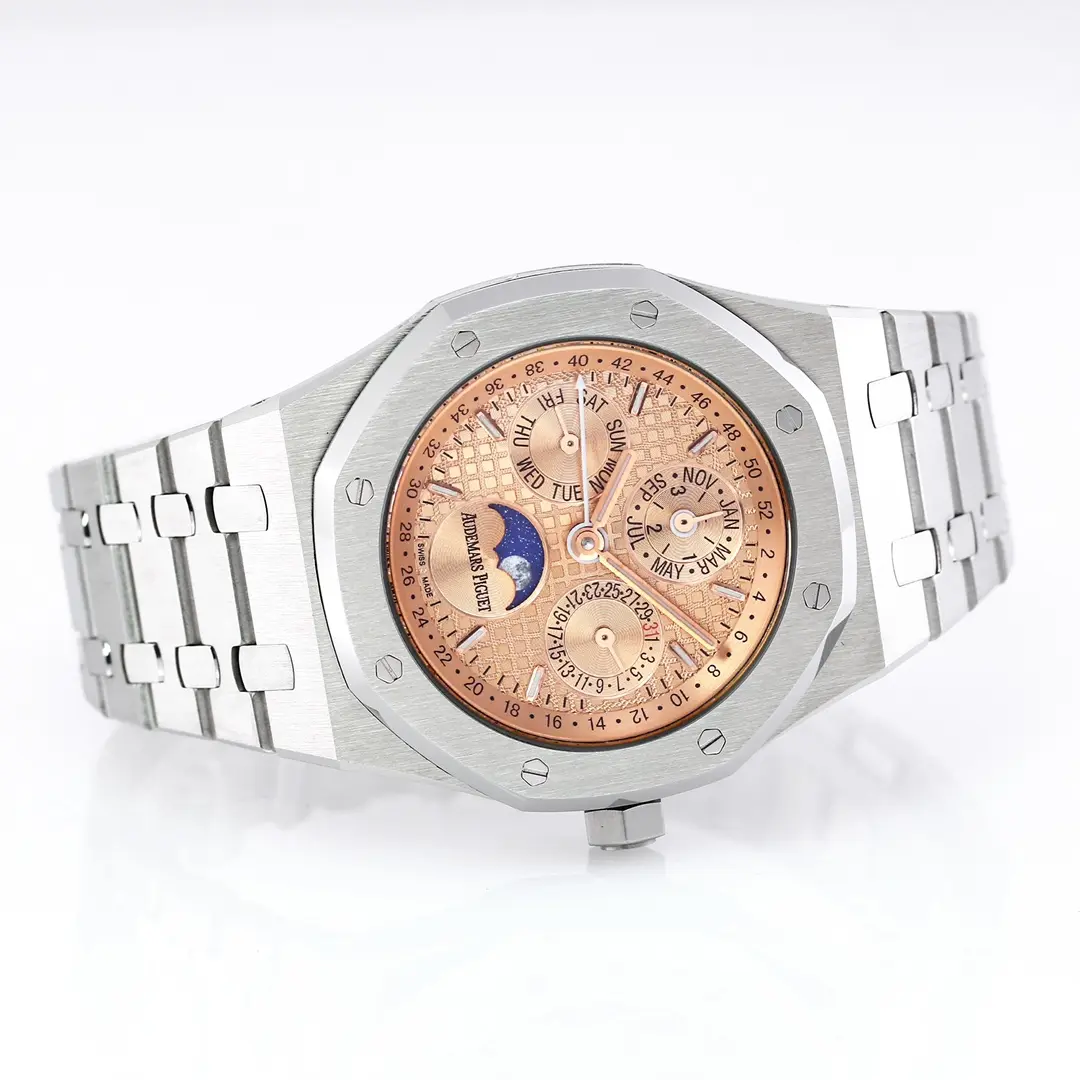 Audemars Piguet Royal Oak Perpetual Calendar Steel Blue Dial - Image 7