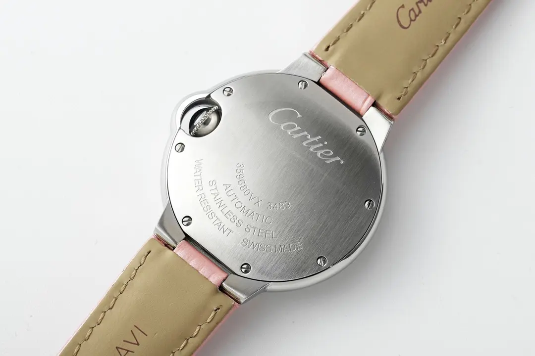 Cartier Ballon Bleu 33 Pink Leather - Image 4