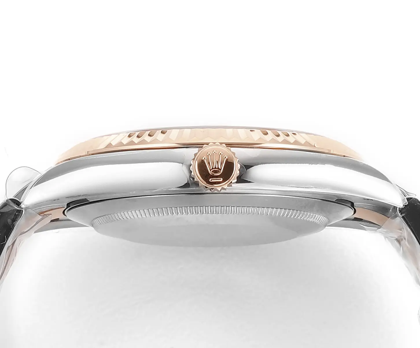 Rolex Datejust 41mm Two-Tone Rose Gold and Stainless Steel Watch with Diamond Dial - Image 7
