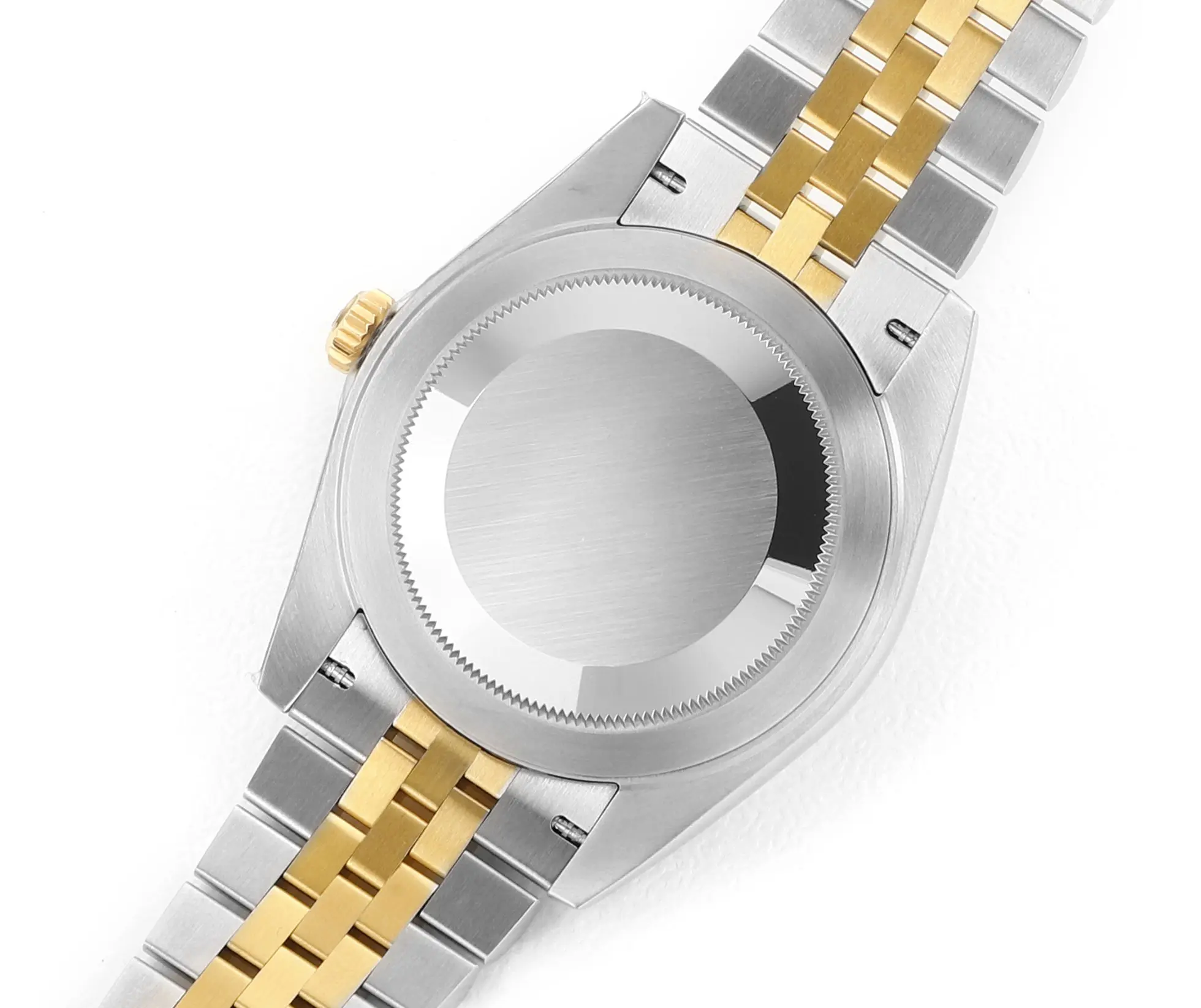 Rolex Datejust 41mm Two-Tone Gold & Steel Watch with Diamond Bezel - Image 8