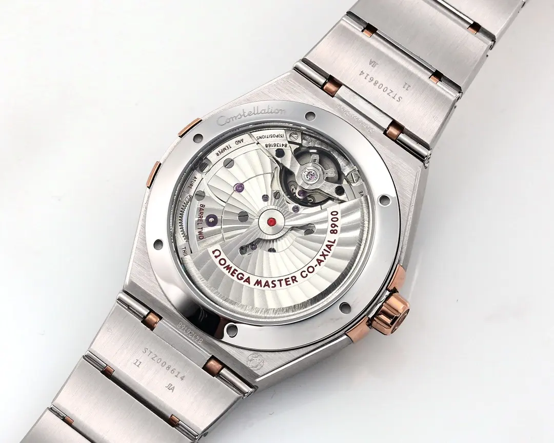 Omega Constellation 41mm Burgundy Dial Steel - Image 8