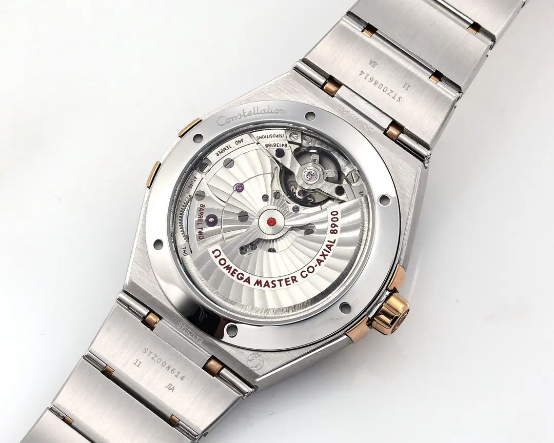 Omega Constellation Blue Dial Ceramic Watch - Image 8