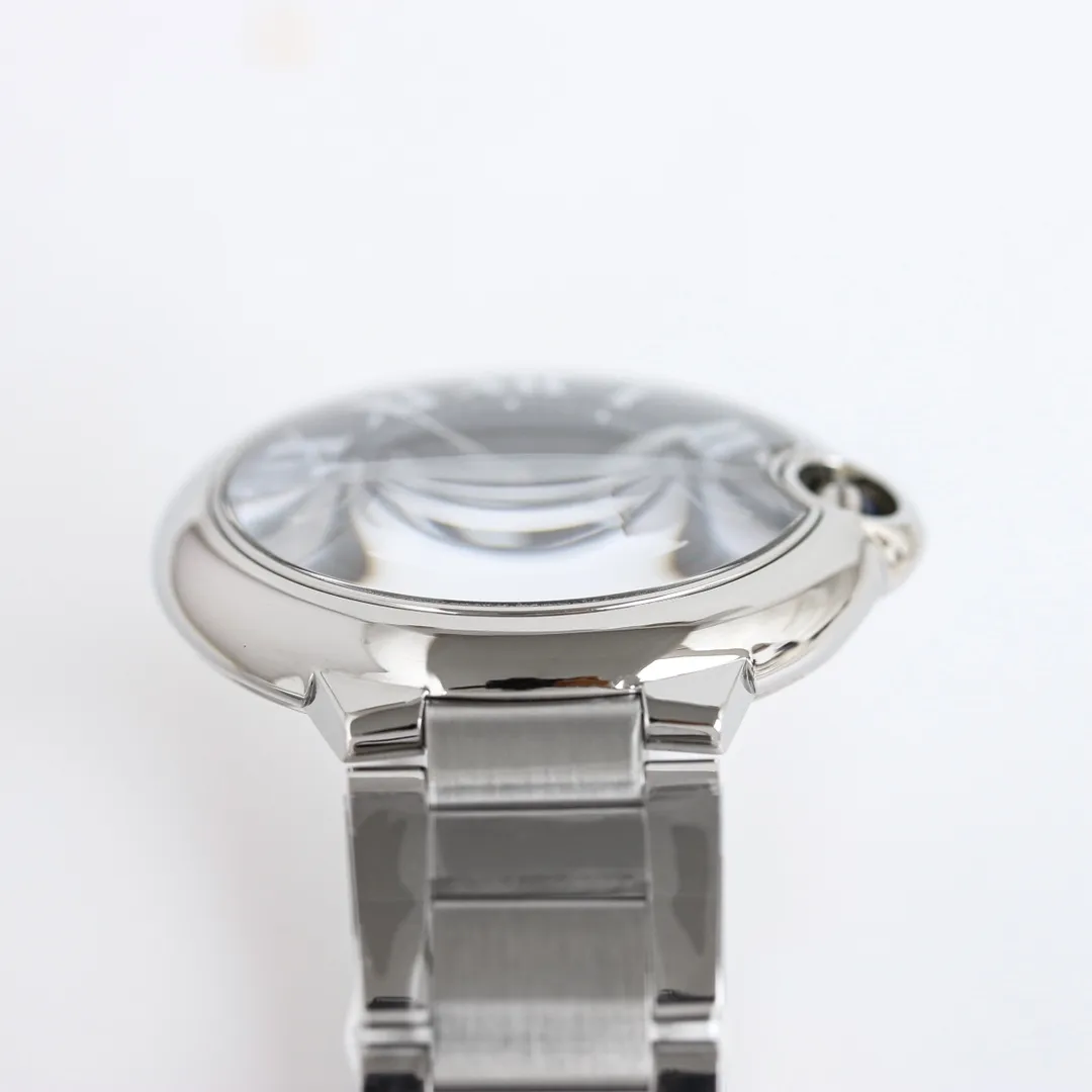 Cartier Ballon Bleu 40mm Steel Watch Black - Image 8