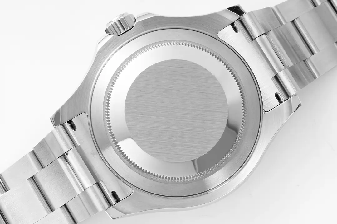Rolex Yacht-Master 42mm Stainless Steel Watch with Black Dial and Oyster Bracelet - Image 8