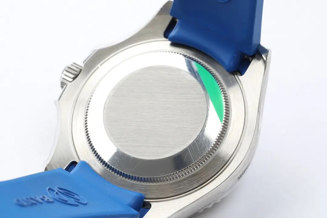 Rolex Yacht-Master 42 Blue Dial Stainless Steel Case with Blue Rubber Strap - Image 8