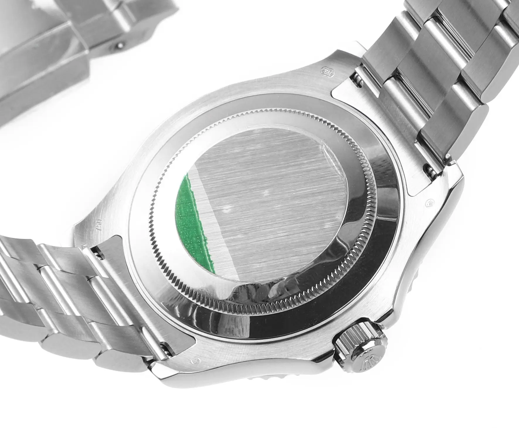 Rolex Yacht-Master 42mm Stainless Steel Watch with Blue Dial and Oyster Bracelet - Image 8