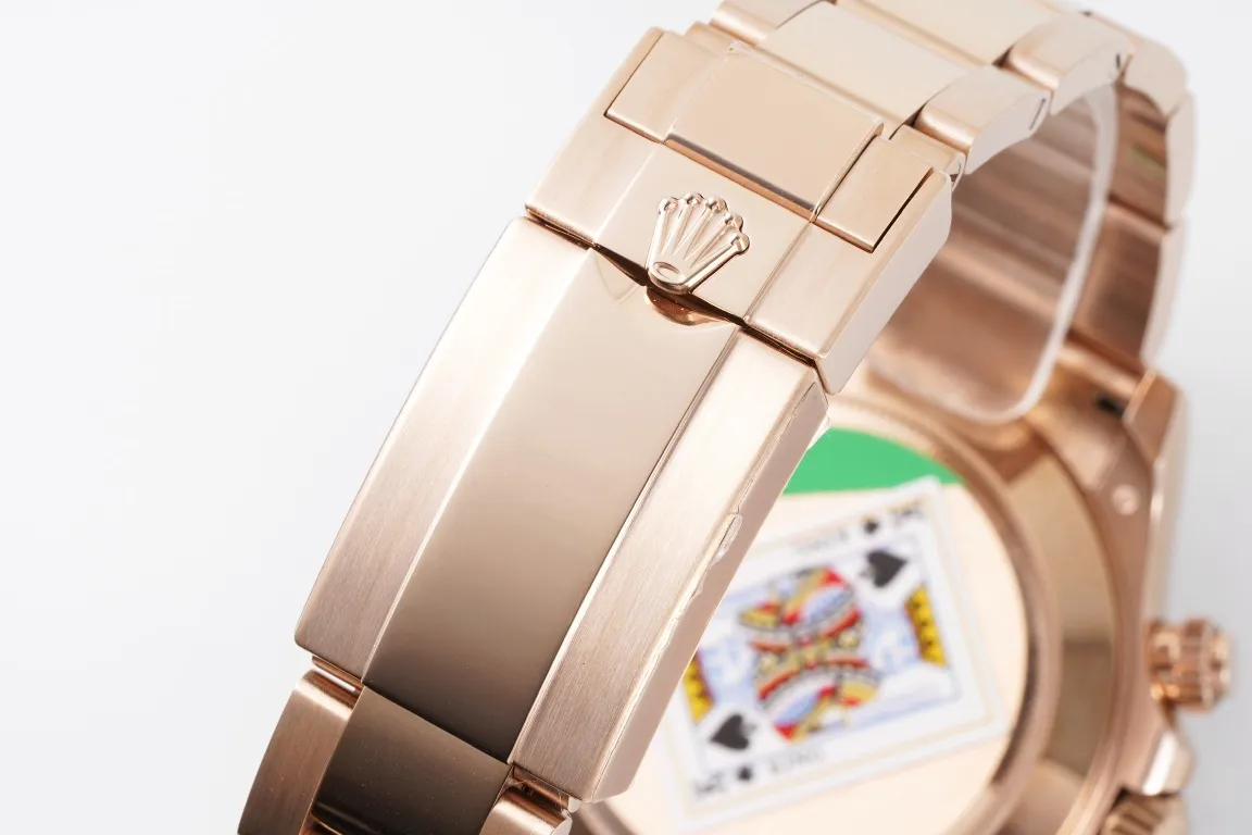 Rolex Daytona 4130 – Rose Gold, Chronograph - Image 8