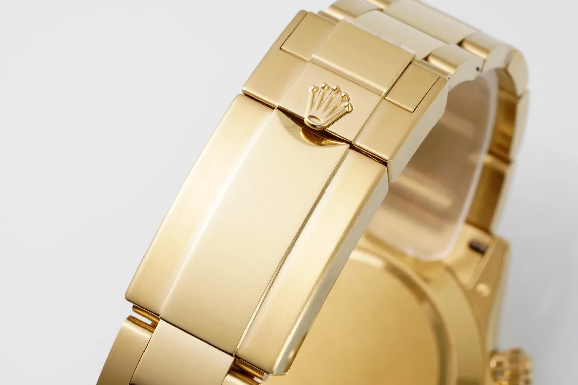 Rolex Daytona 4130 Gold Full Gold Chronograph Watch – Swiss A-Grade Watches Quality - Image 8