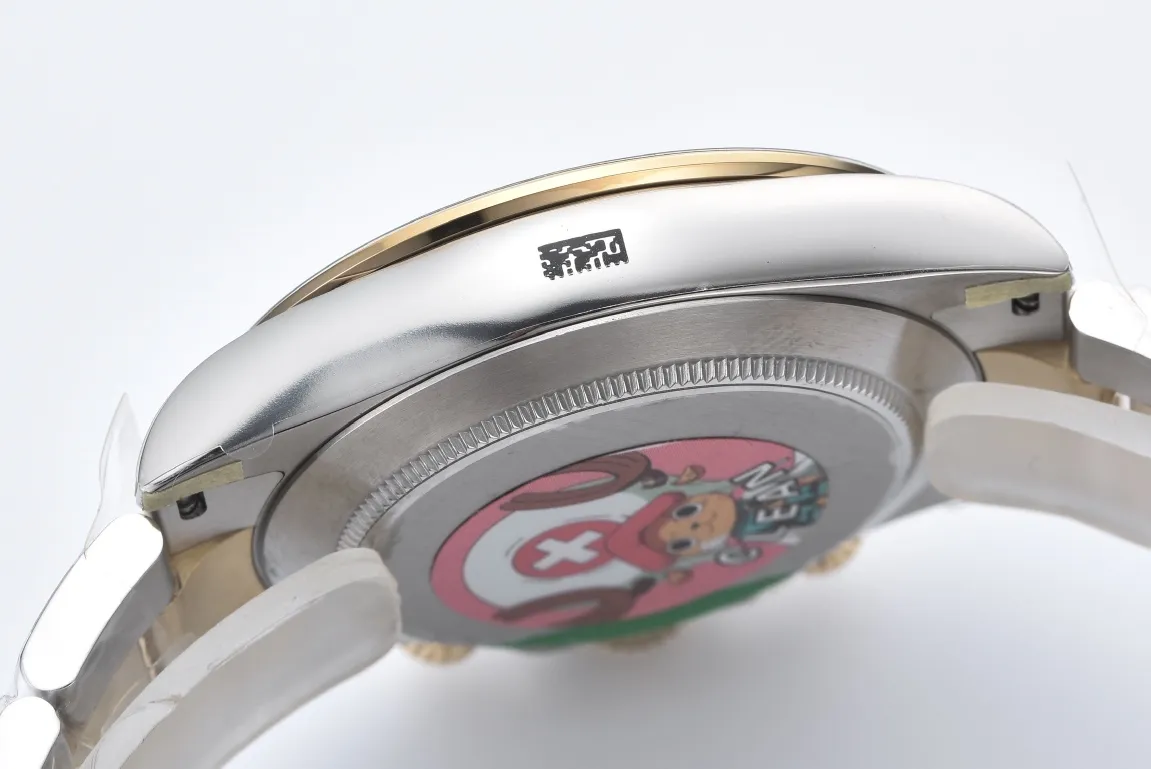 Rolex Daytona Two-Tone Champagne Dial Engraved - Image 8