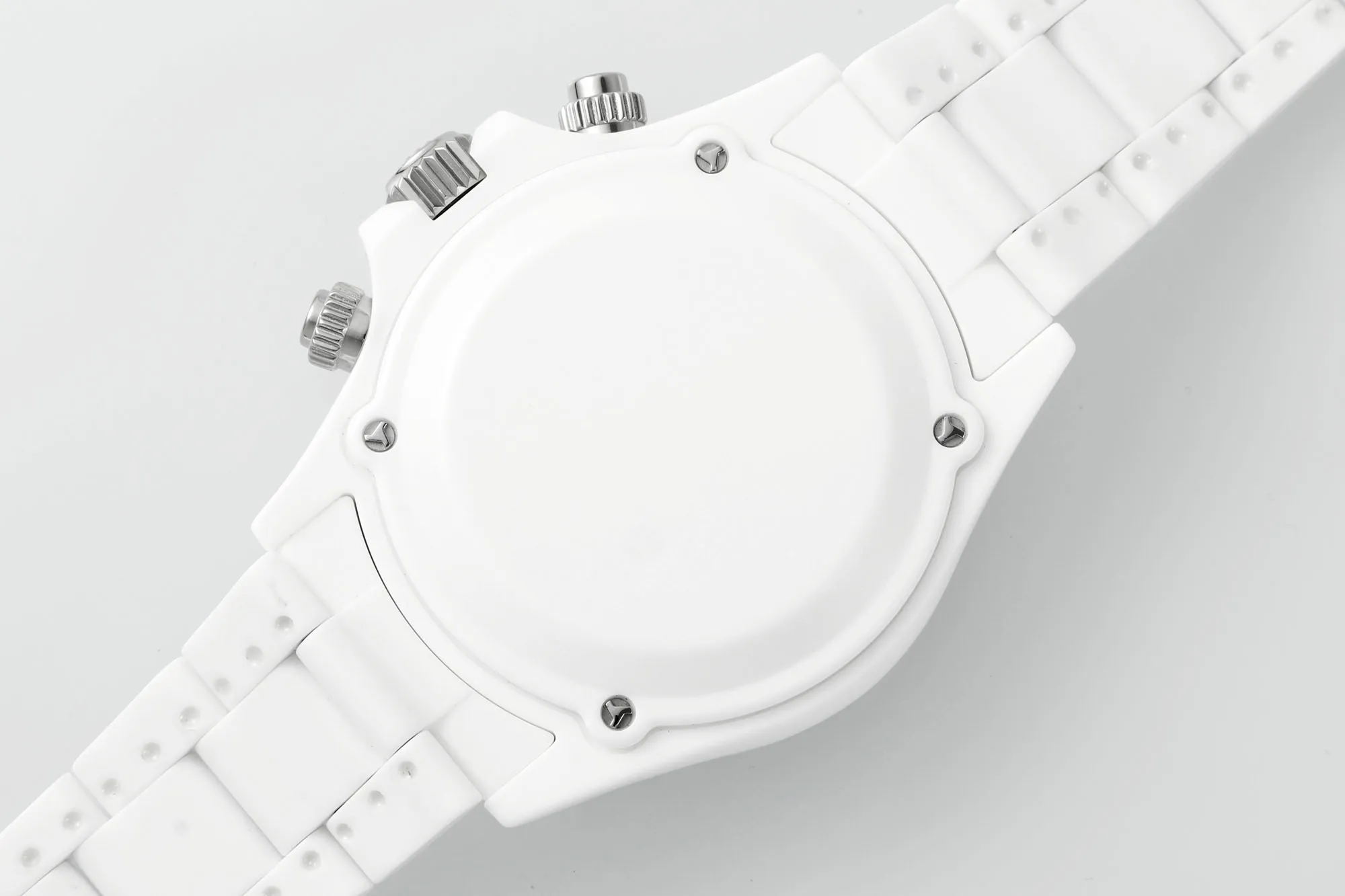 Rolex Daytona Ceramic Watch – White Strap, Turquoise Dial - Image 8