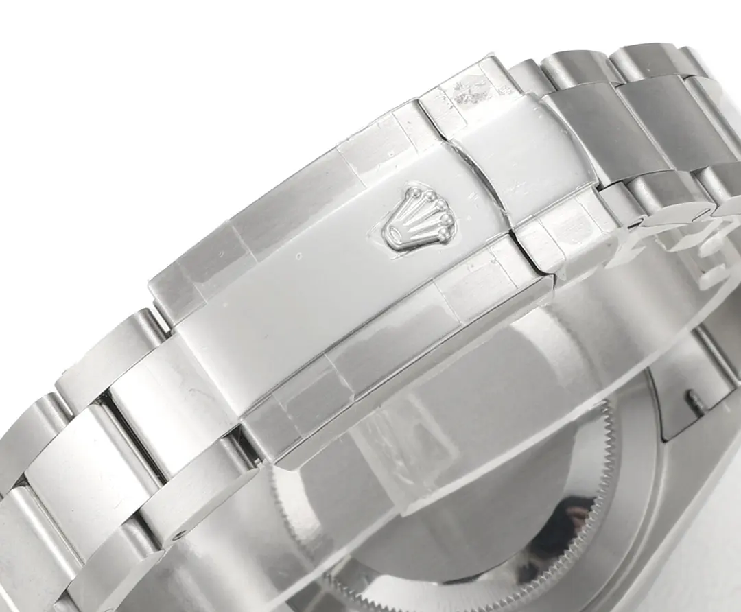 Rolex Datejust Silver Fluted Bezel Stainless Steel Watch with New 3235 Movement – Collectio - Image 8