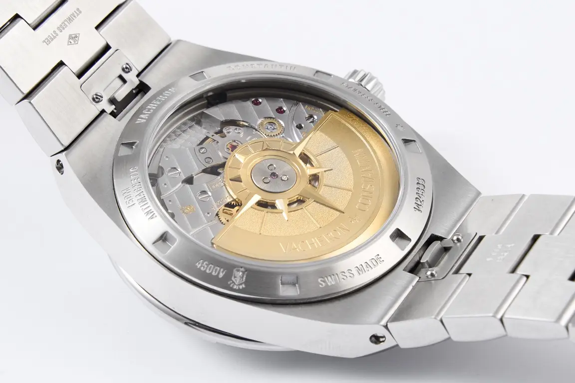 Vacheron Constantin Overseas 4500V Series – 41mm Stainless Steel Watch with Green Dial and Steel Bracelet - Image 8