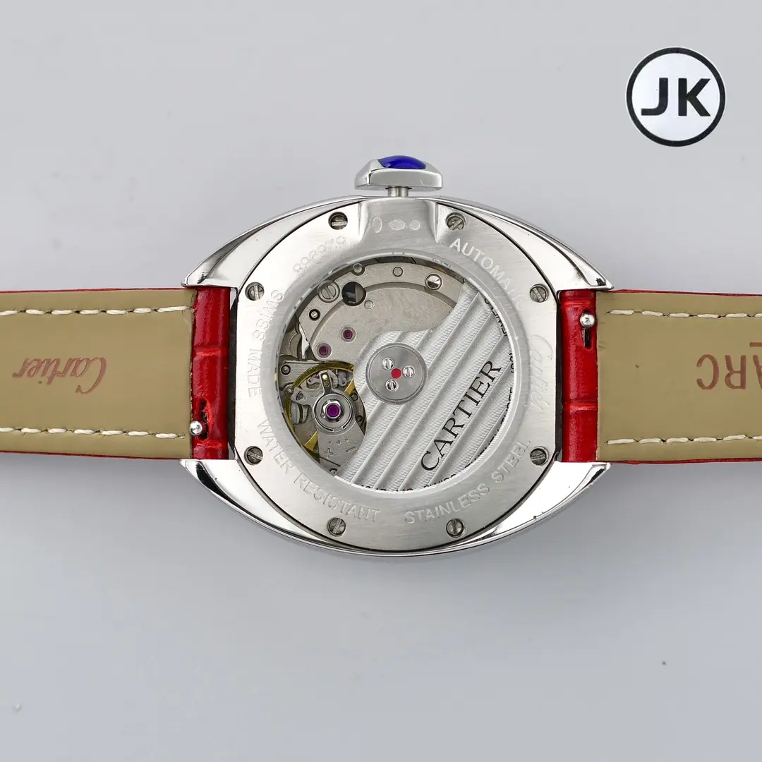 Cartier Cle de Cartier Automatic Red Leather - Image 8