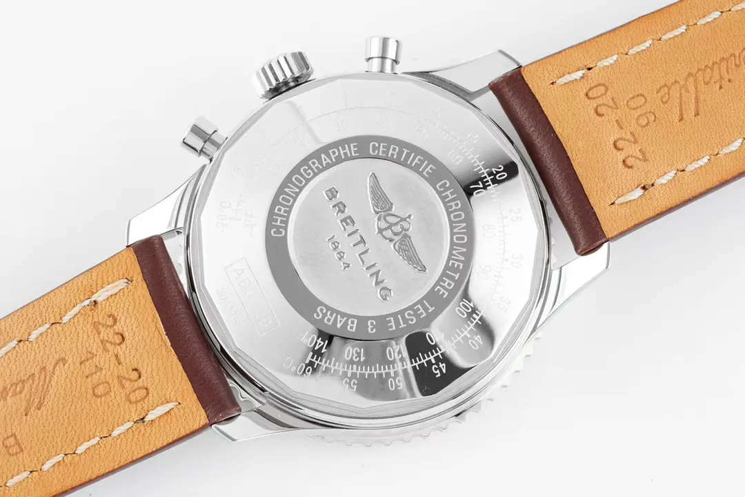 Navitimer B01 Panda Dial Brown Leather - Image 8