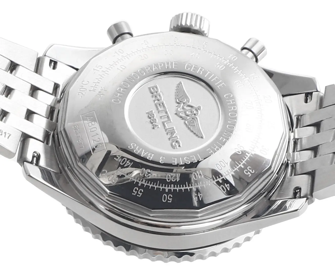 Breitling Navitimer Chronograph Blue Dial Steel - Image 8