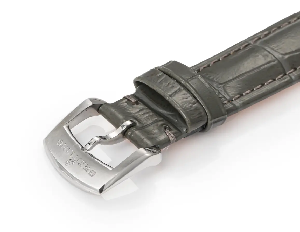Breitling Navitimer Automatic Grey Dial Leather - Image 8