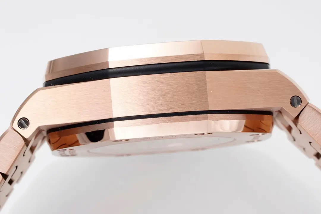 Audemars Piguet Royal Oak Offshore Rose Gold Blue Dial Chronograph - Image 8