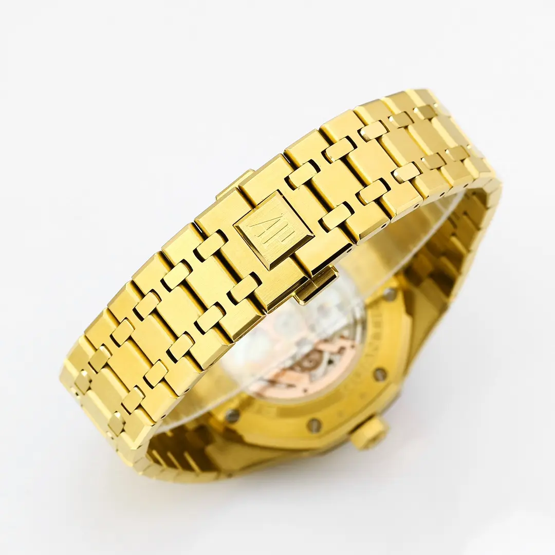 Audemars Piguet Royal Oak Perpetual Calendar Blue Dial Yellow Gold - Image 8