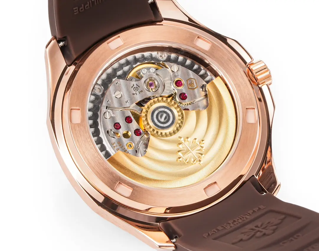 Patek Philippe Aquanaut Luce 5268R Rose Gold Brown – Watch - Image 4