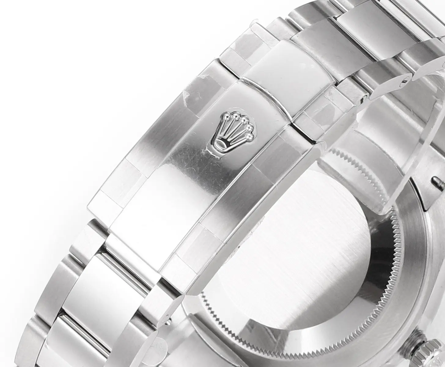 Rolex Datejust 41mm Silver Fluted Bezel White Dial - Image 9