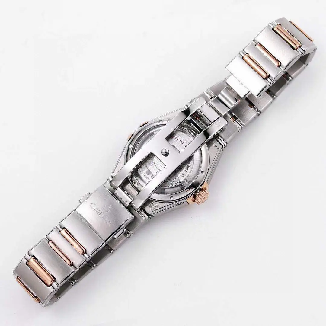Omega Constellation 29mm Blue Dial Two-Tone - Image 9