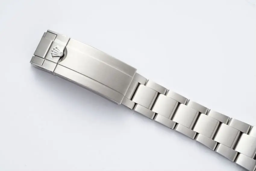 Rolex Submariner Rainbow Bezel Watch – Black Dial with Pink Markers, 40mm Stainless Steel Case - Image 9
