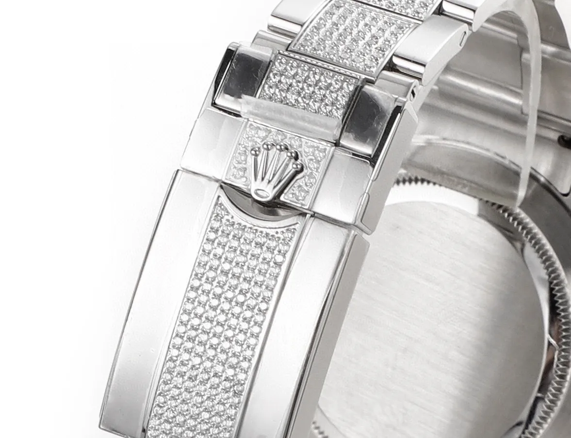 Rolex Daytona HB1 – Platinum Bezel, Stainless Steel Case, Automatic Mechanical Watches - Image 9