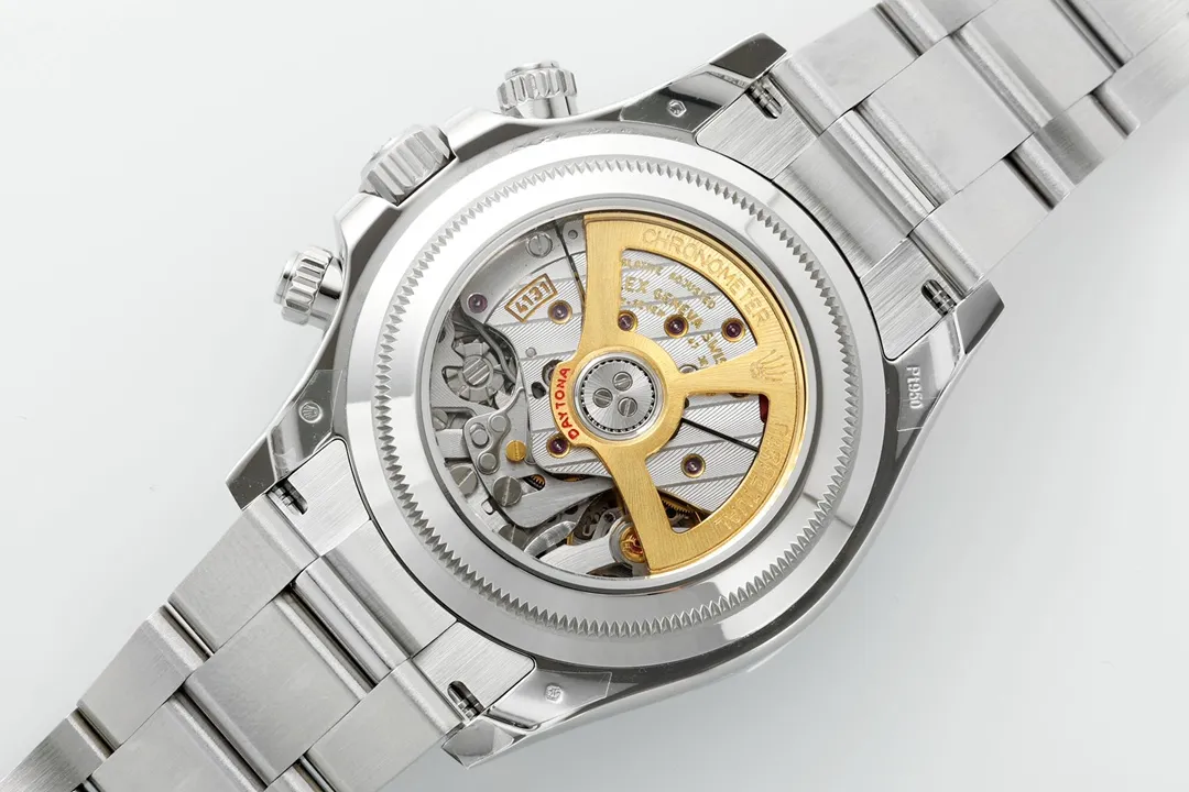 Rolex Daytona – Silver Stainless Steel, Blue Dial, Premium Chronograph - Image 9