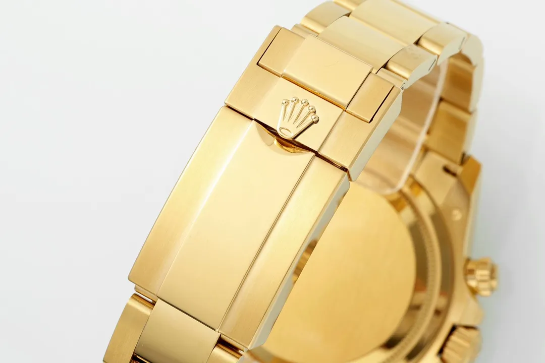 Rolex Daytona Watch – Gold with Black Dial – Limited Stock - Image 9