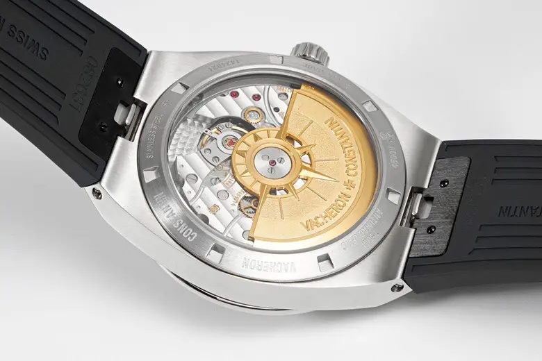 Vacheron Constantin Overseas 4500V Series – Silver Dial, Black Rubber Strap, Luxury Steel – Quality - Image 9