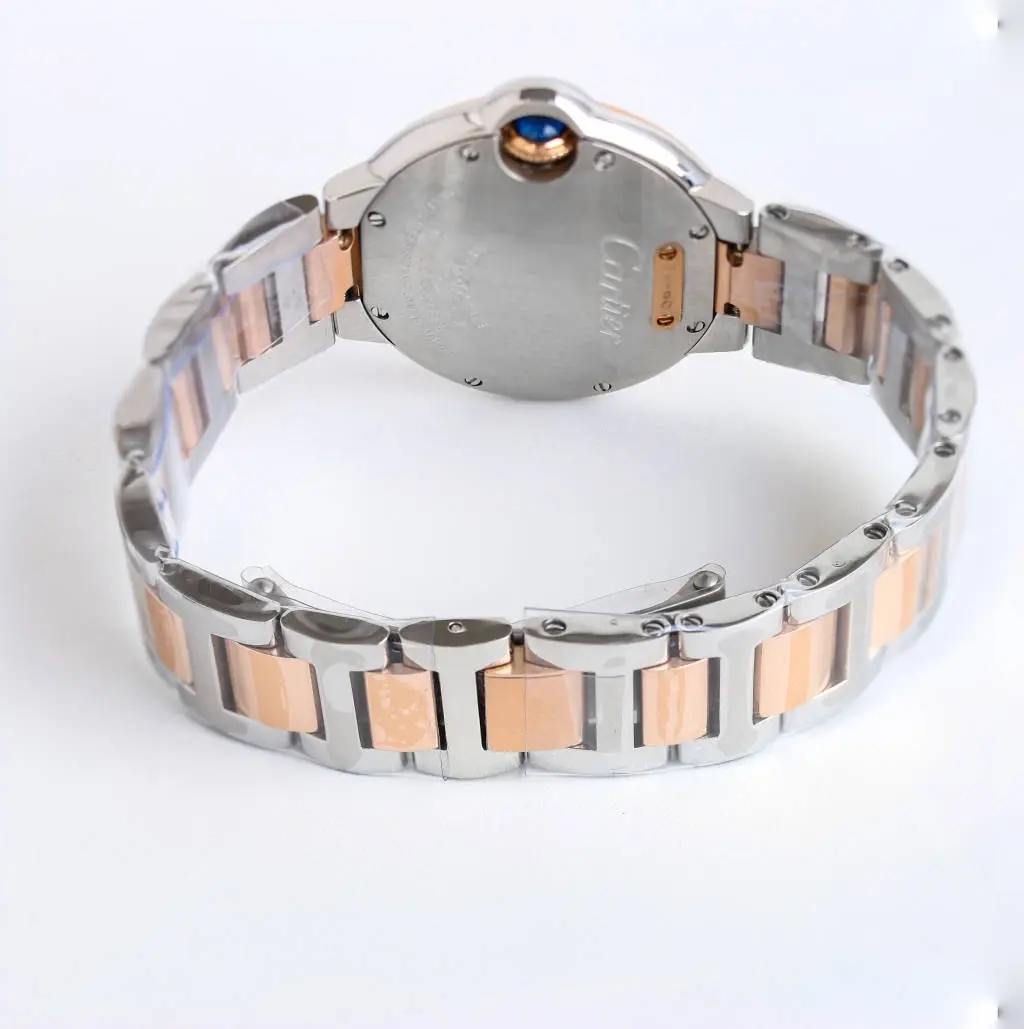 Cartier Ballon Bleu Rose Gold Steel - Image 3