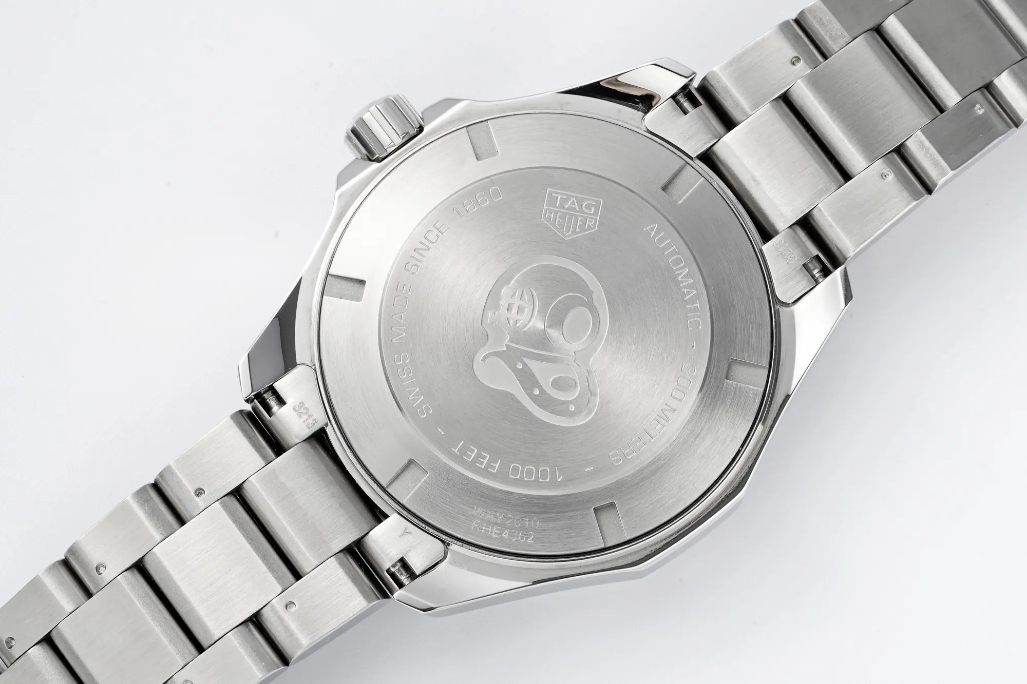 TAG Heuer – Silver Stainless Steel, Blue Dial, Formal & Casual Style, SW200 Movement, Premium - Image 3
