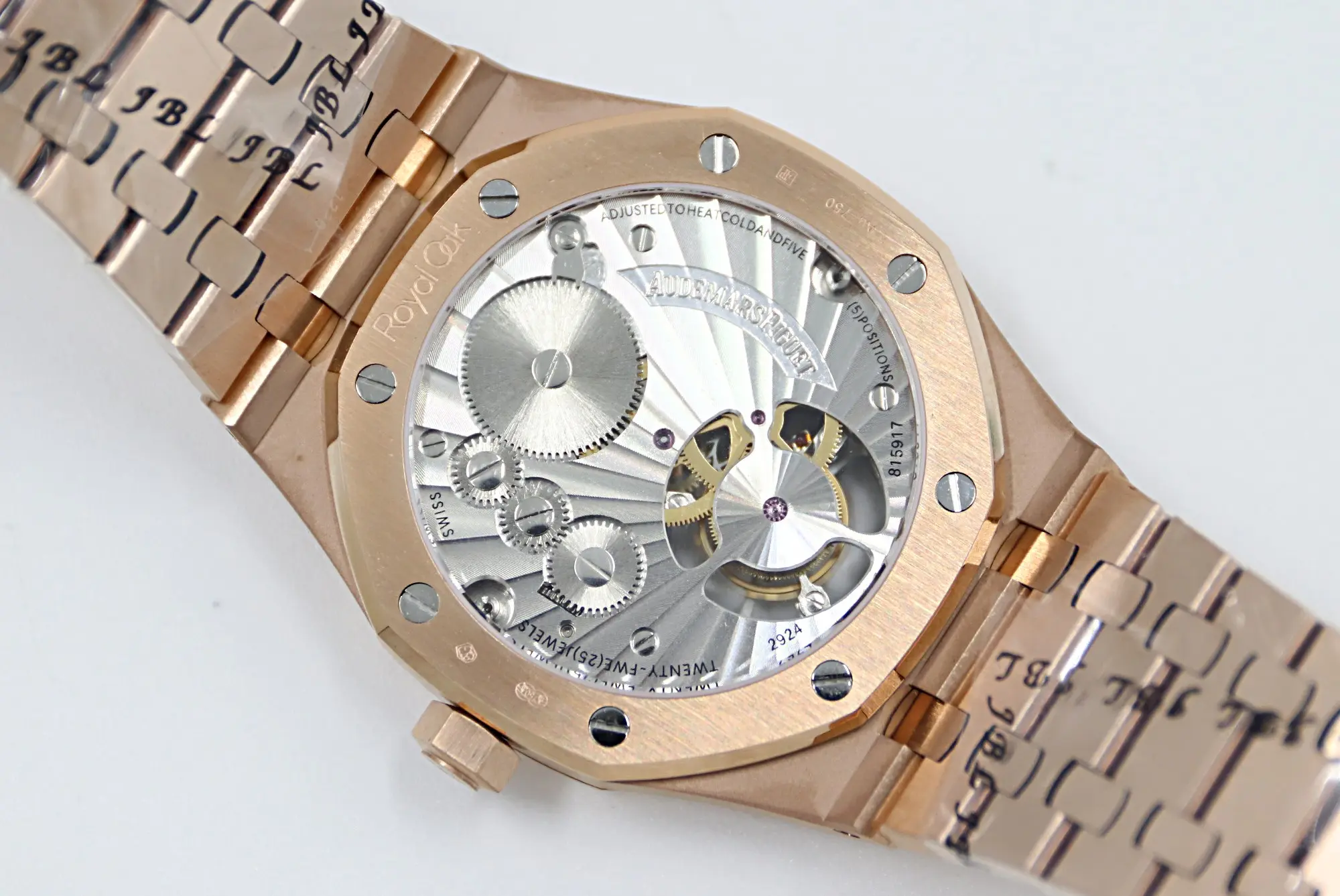 Audemars Piguet Royal Oak Tourbillon Blue Rose Gold - Image 9