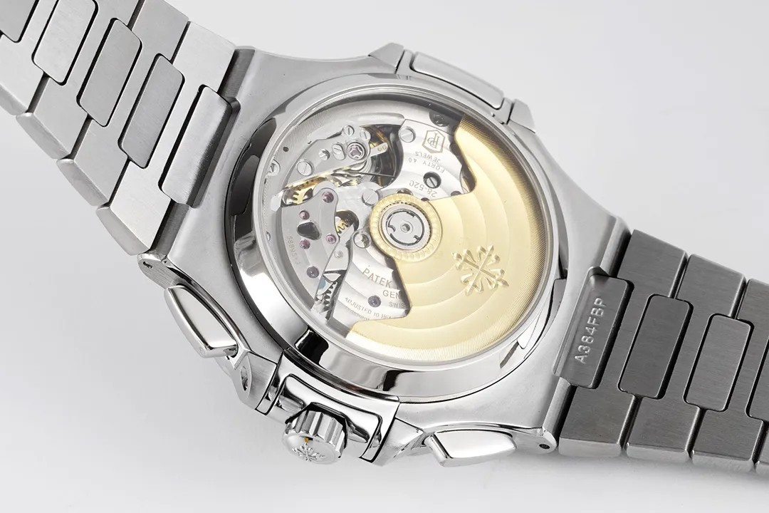 Patek Philippe 5980 Nautilus Black Dial Steel - Image 9