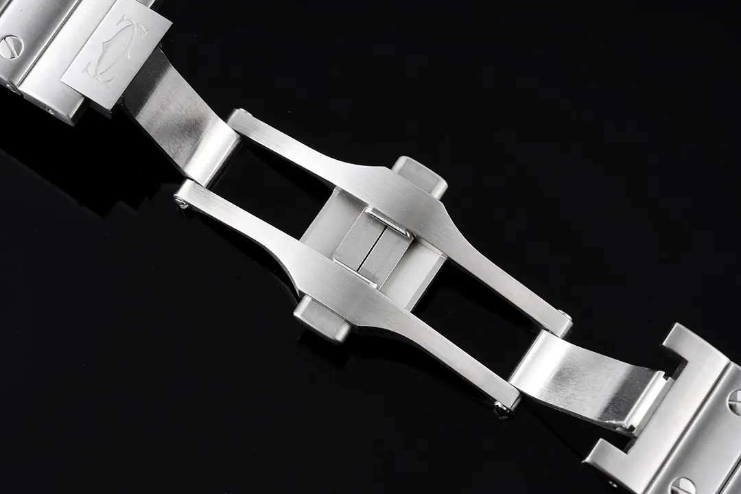 Cartier Santos de Cartier Watch Silver Classic - Image 9