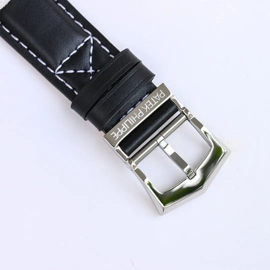 Patek Philippe Calatrava Pilot Travel Time Black Dial - Image 9