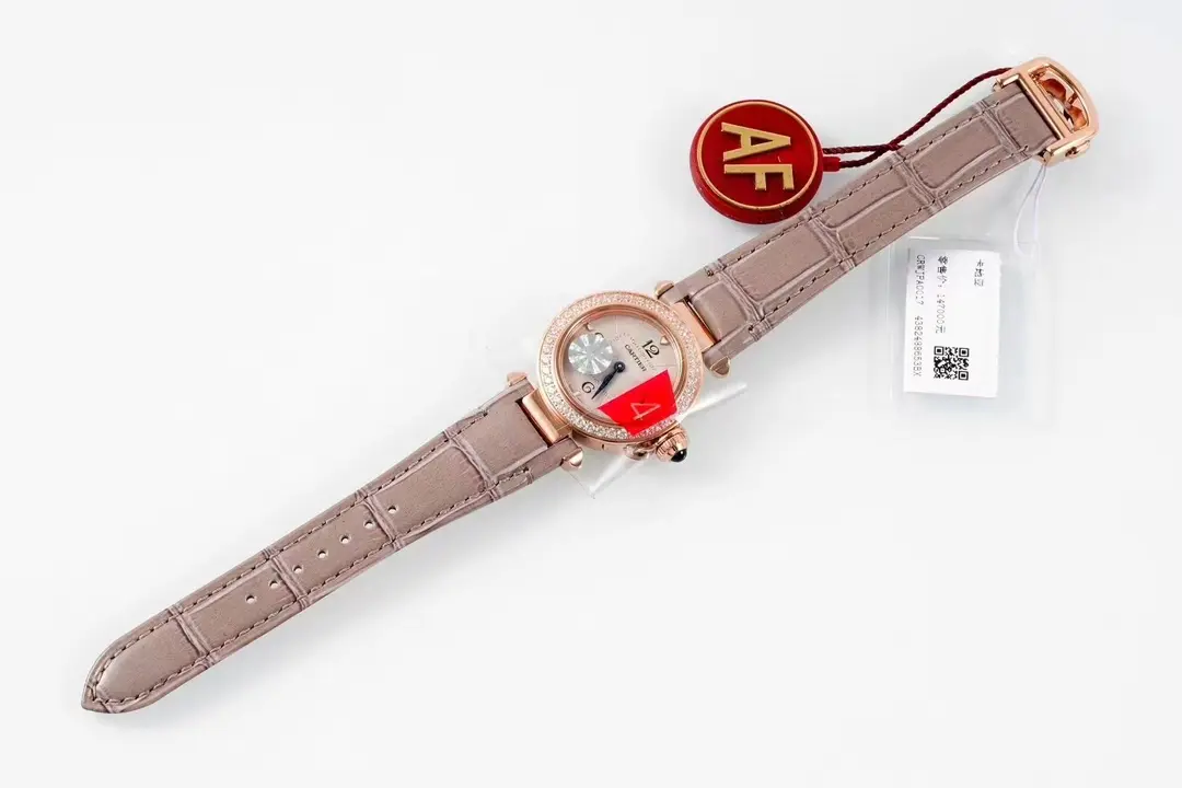 Cartier Pasha de Cartier Watch Rose Gold Leather - Image 2
